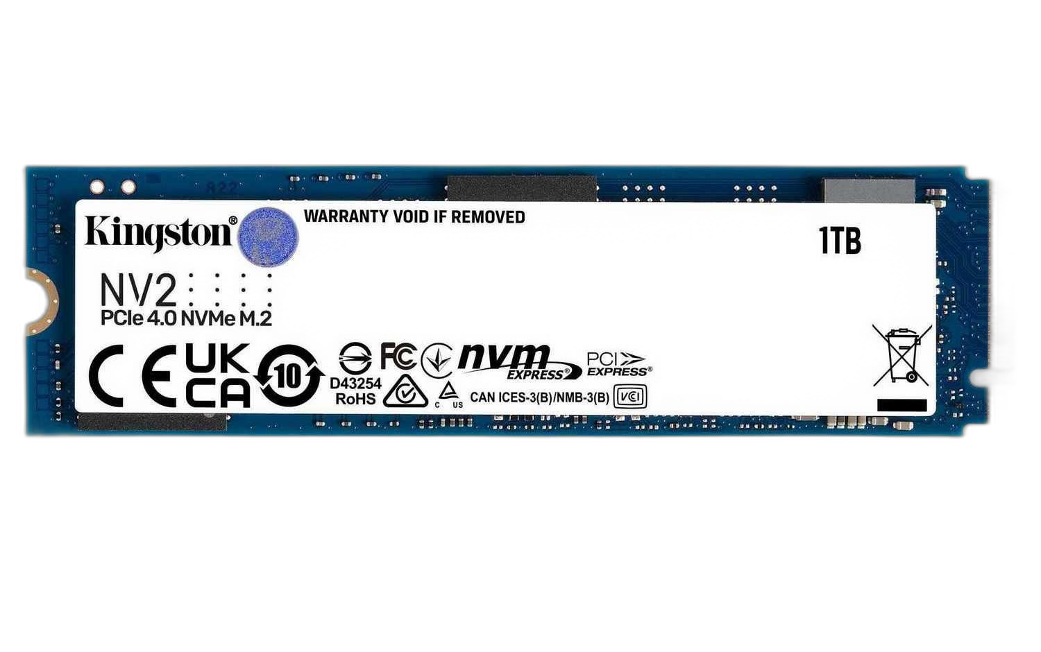 Kingston NV2 3D NAND 1TB M.2